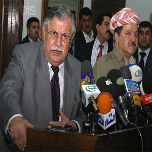 The absence of Talabani leads to the general leadership of Barzani