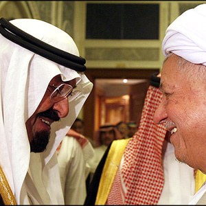 One step towards normalization: Rafsanjani visits Saudi Arabia