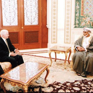 What is the reason behind U.S. officials’ successive visits to Oman
