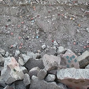 Stars of David Demolished  at the Heart of Tehran