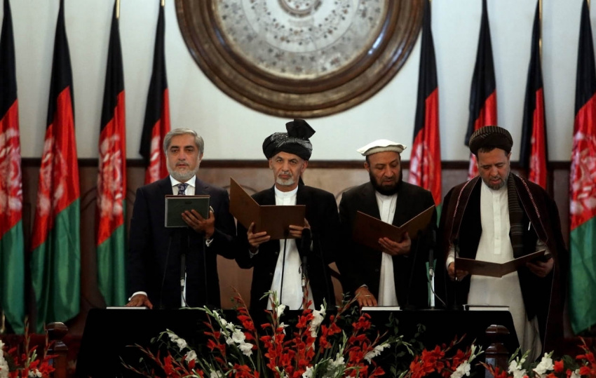 New Afghan President Sworn In