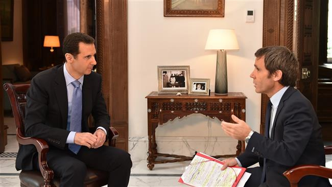 Syria’s Assad denies alleged use of chlorine gas in Idlib