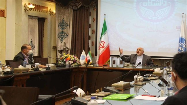 Zarif urges dialogue to found "strong region" , says Iran cannot be overlooked
