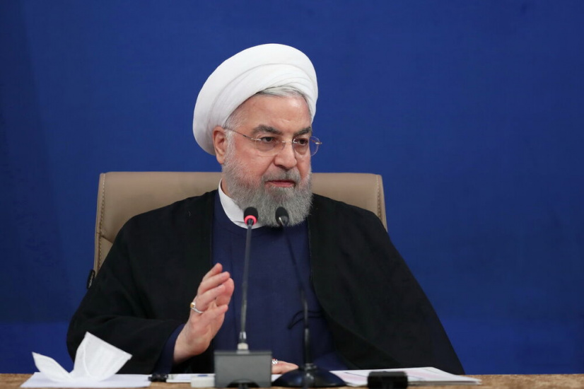 Rouhani says Trump hampering Iran’s efforts to import vaccine