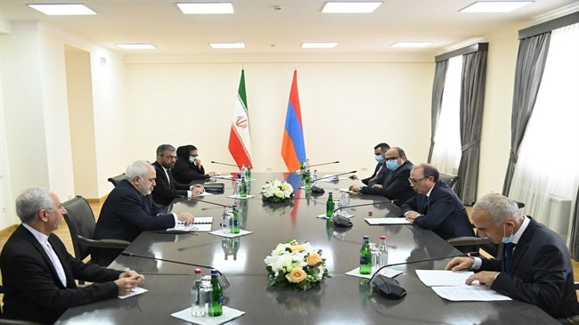 Zarif to Armenian FM: Caucasus peace, a matter of Iran’s national security