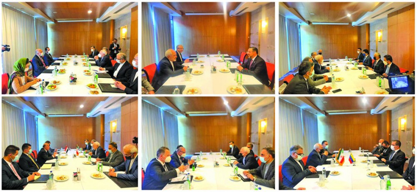 Zarif holds high-level talks in Antalya Diplomacy Forum