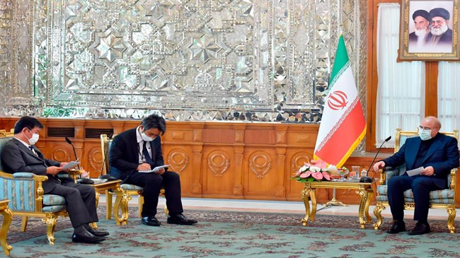 Parliament speaker urges Japan to unfreeze Iran’s assets
