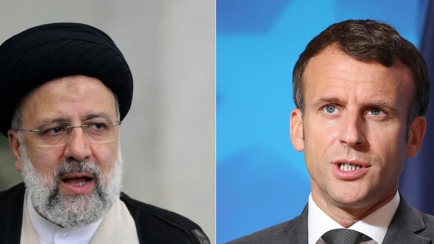 Raisi, Macron consult on Vienna talks