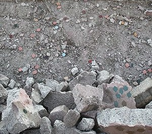 Stars of David Demolished  at the Heart of Tehran