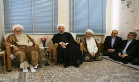 Rouhani Strengthens Ties with Prominent Clerics