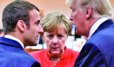 Macron Tries to Complete Trump's Project