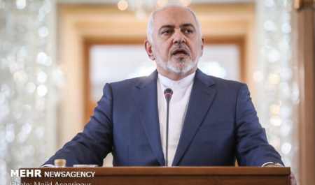 Zarif condemns U.S. sanctions on neighboring Turkey