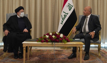 Iran’s top judge holds talks with Iraqi leaders