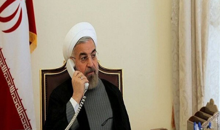 U.S. has a destructive role in the region, Rouhani tells Barham Salih