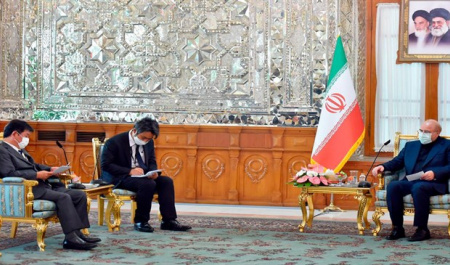 Parliament speaker urges Japan to unfreeze Iran’s assets