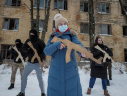 شهروندان اوکراینی برای درگیری احتمالی با روسیه آموزش می بینند