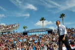 ورود باراک اوباما به چرخه انتخابات 2014