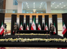 برگزاری مراسم ادای احترام سران کشورهای خارجی به پیکر شهدای خدمت