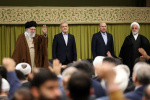 رهبر انقلاب: مقاومت، جلوه‌ای از بعثت و زانو زدن رژیم صهیونیستی مقابل غزه و لبنان نتیجه آن است