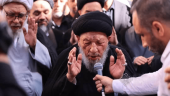 مراسم باشکو تشییع رهبر شهید انقلاب در عراق