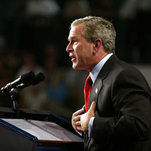 هفت مخاطب جدید بوش در یک سخنرانی چه پیامی گرفتند؟
