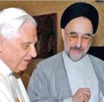 گفتگوی آرام بین فرهنگ ها در دیدار محمد خاتمی و پاپ