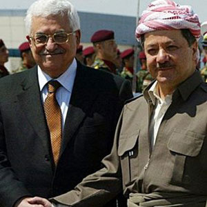 محمود عباس ناگهان در کردستان 