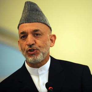کرزی متهم میکند