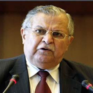 طالبانى باز هم خود را براى رياست جمهورى عراق نامزد مىکند