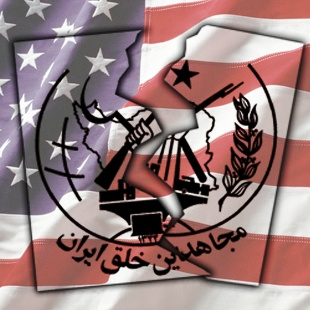 امریکاییها برای حمایت از منافقین به صف شدند
