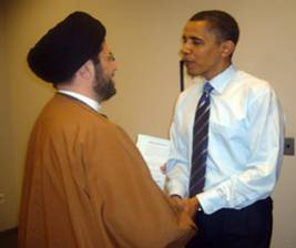 باراک اوباما و سید حسن قزوینی