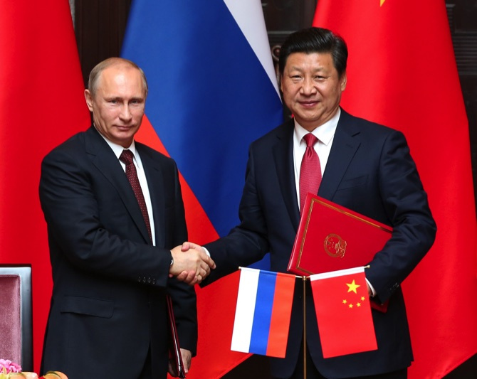 همکاری چین و روسیه تهدیدی برای غرب نیست