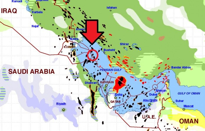 ایران، کویت و عربستان و کش مکش بر سر آرش