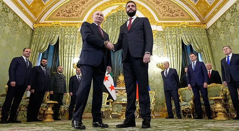 احمد الشرع نمی‌تواند مسکو را نادیده بگیرد