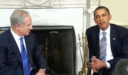کج دار و مریز اوباما با نتانیاهو