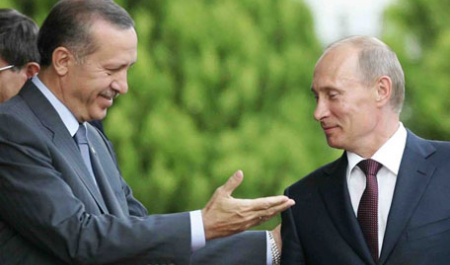 اردوغان به دنبال دست همراهی پوتین