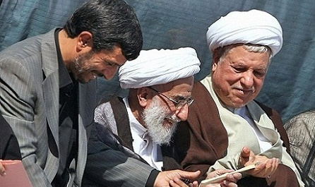 هاشمی رفسنجانی در مقابل &quot;ولیعهد&quot; احمدی نژاد 