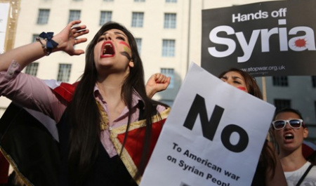 حمله به سوریه شاید مشروع باشد  اما قانونی نیست