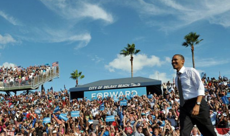 ورود باراک اوباما به چرخه انتخابات 2014