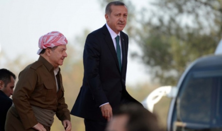 تلاش بارزانی برای جلب حمایت اردوغان در برابر ایران
