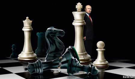 ولادیمیر پوتین شطرنج‌باز ماهر عرصه بین‌المللی