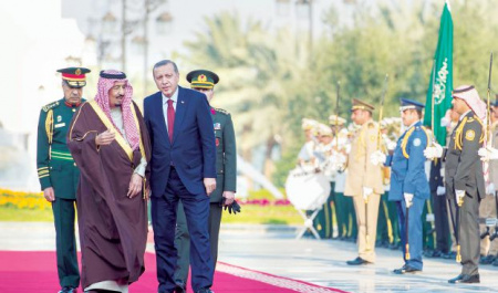 اردوغان دست به دامن ملک سلمان شد