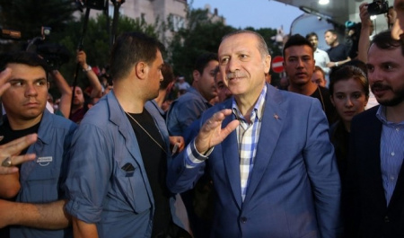 کودتا هدیه‌ای آسمانی برای اردوغان
