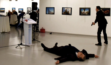 ترور سفیر روسیه، سقوط سوخو نیست