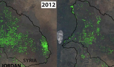 نابودی منابع آبی در پنج سال جنگ سوریه