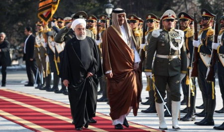 سفر امیر قطر به ایران یک تلاش انگلیسی – قطری برای کاهش تنش بود
