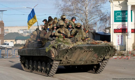 پیشروی شتابان و سریع ارتش اوکراین