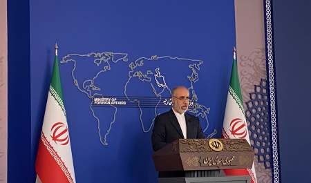 کنعانی: نسبت به حضور رژیم صهیونیستی در محیط پیرامونی از جمله آذربایجان حساسیم/عراق امنیت ایران را امنیت خود بداند
