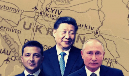 چین از جنگ اوکراین سودای رهبری دارد