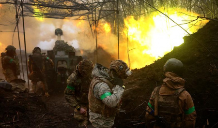 جنگ در سنگرهای اوکراین